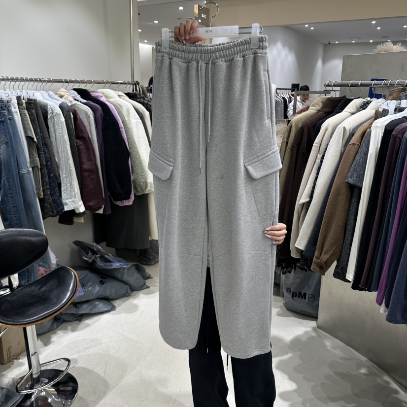 BENE韓國代購女士新品職業推薦休閑人氣時尚休閑褲加絨抓絨SHOP BENE_Bene休閑褲圖色8