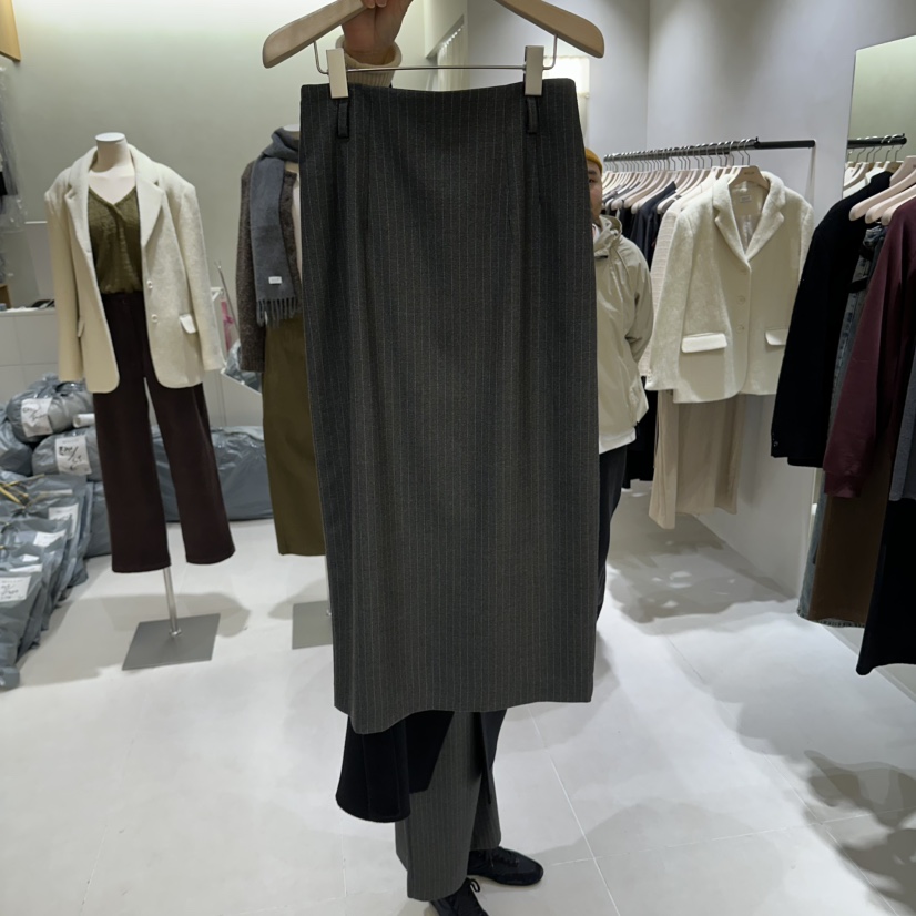 MILLIF東大門實拍女士新款真品時尚職業熱賣休閑推薦長裙MILLIF長裙圖色1深灰色