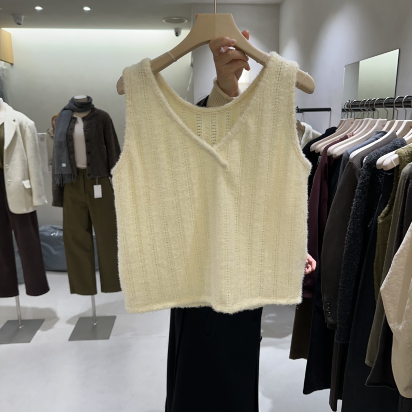 MILLIF韓國代購女裝新品真品熱賣時尚推薦休閑吊帶背心無袖MILLIF吊帶/背心圖色1