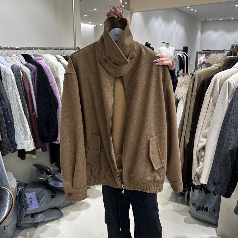 BENE東大門直郵女裝新品推薦真品職業熱賣人氣時尚夾克皺紋SHOP BENE_Bene夾克圖色2