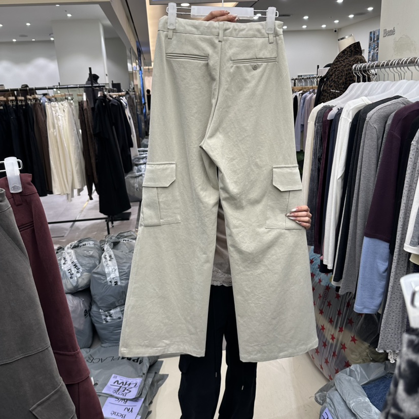 BENE韓國代購女裝新款時尚人氣熱賣職業休閑推薦休閑褲口袋SHOP BENE_Bene休閑褲