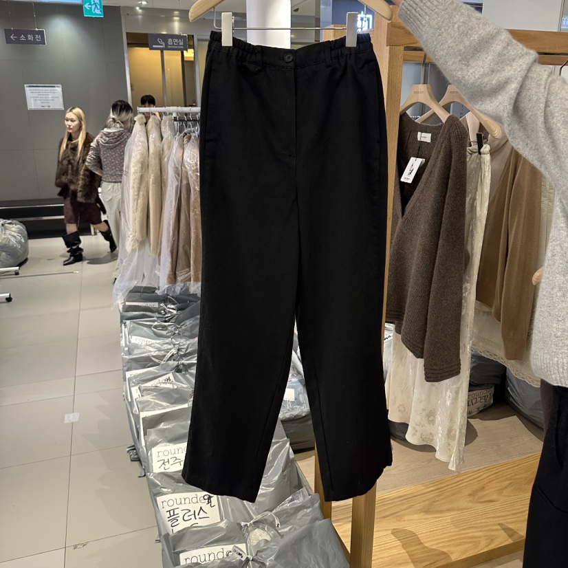 ROUNDER東大門直郵女裝新品真品推薦時尚熱賣人氣職業休閑褲ROUNDER休閑褲圖色2