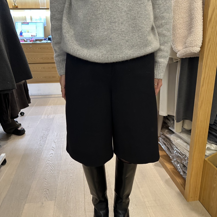 ROUNDER東大門代購女裝新品休閑人氣時尚熱賣真品推薦短褲ROUNDER短褲圖色2黑色