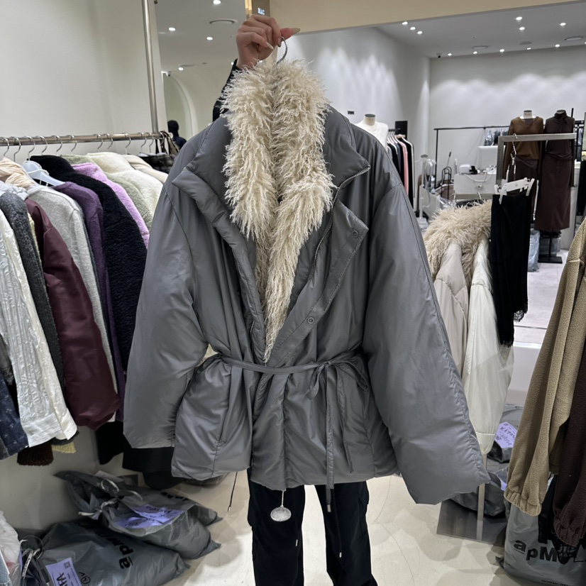 BENE東大門實拍女裝新品真品短款羽絨服毛領可拆可拆卸雙面SHOP BENE_Bene短款羽絨服圖色3