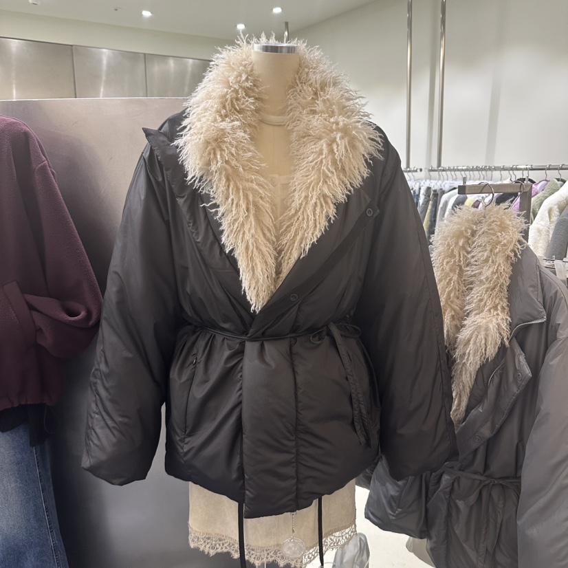 BENE東大門實拍女裝新品真品短款羽絨服毛領可拆可拆卸雙面SHOP BENE_Bene短款羽絨服圖色4