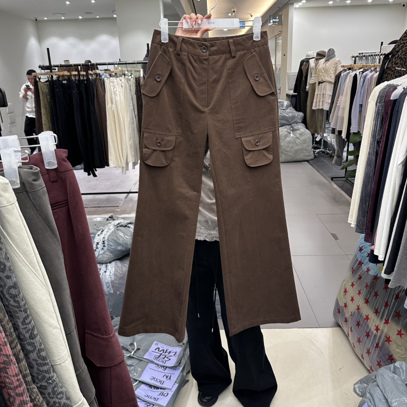 BENE東大門代購女裝新品時尚熱賣休閑真品推薦休閑褲口袋SHOP BENE_Bene休閑褲圖色2