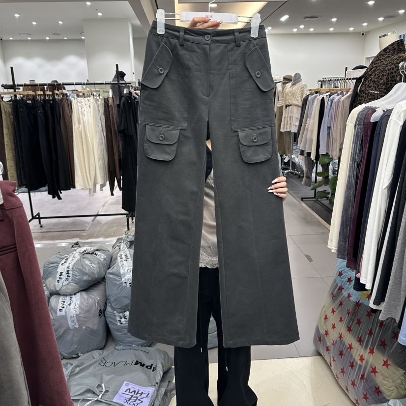 BENE東大門代購女裝新品時尚熱賣休閑真品推薦休閑褲口袋SHOP BENE_Bene休閑褲圖色3墨色