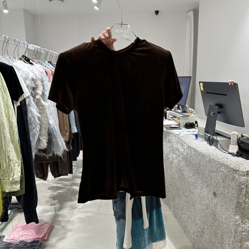 NEROLI 36韓國直郵女裝新品熱賣推薦休閑時尚真品T恤腰帶NEROLI 36T恤