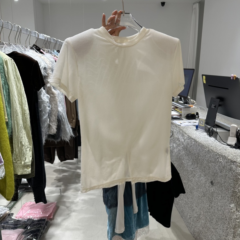 NEROLI 36韓國直郵女裝新品熱賣推薦休閑時尚真品T恤腰帶NEROLI 36T恤圖色1