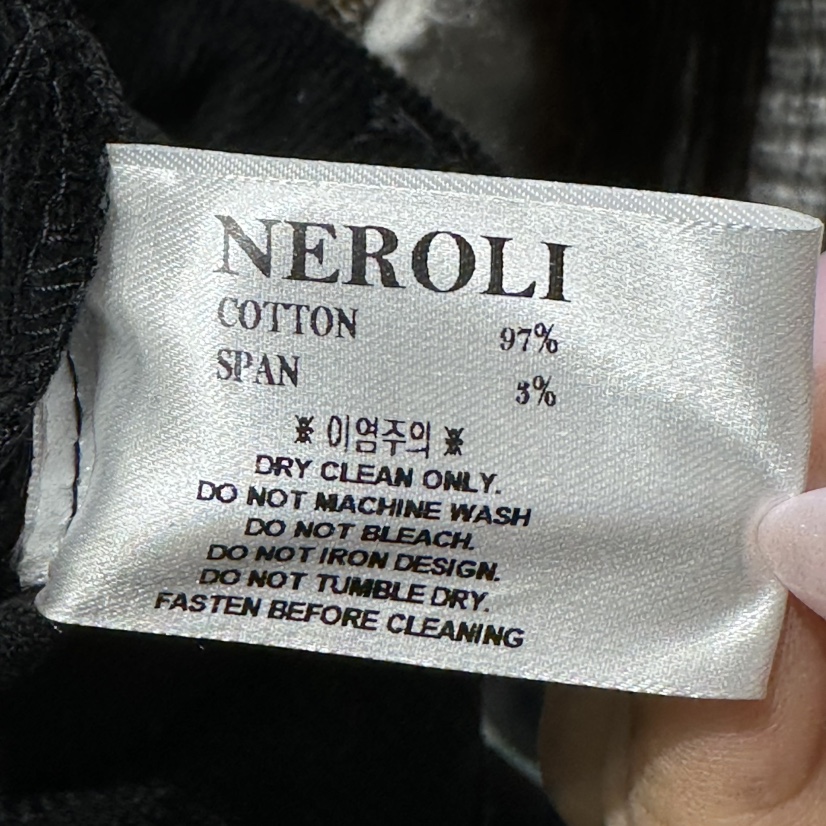 NEROLI 36東大門實拍女裝新款推薦休閑休閑褲喇叭褲燈芯絨NEROLI 36休閑褲