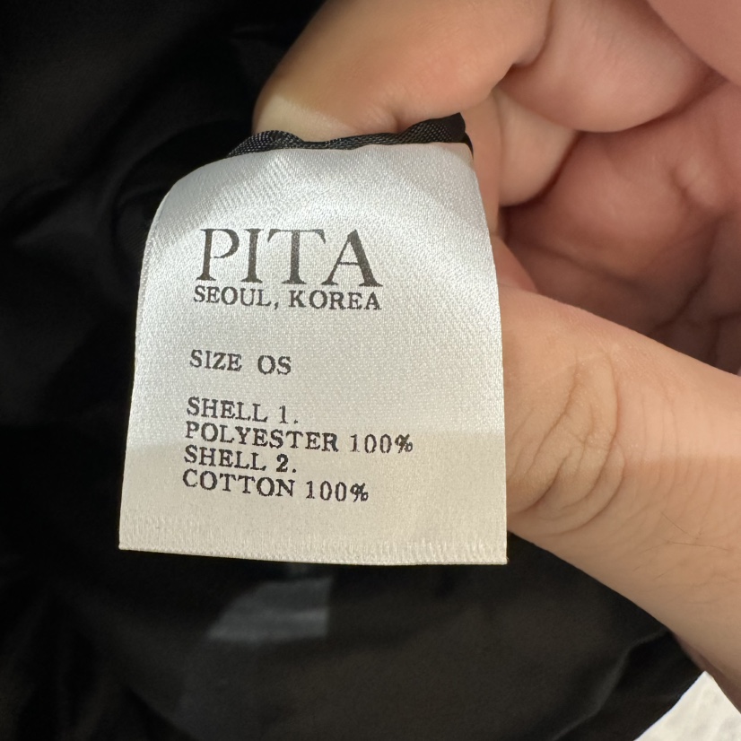 PITA/THEVERLIN東大門實拍女裝新款真品短款棉服羽絨服褶裥連帽棉PITA/THEVERLIN短款棉服