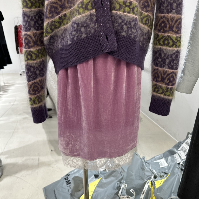 NEROLI 36韓國直郵女裝新款休閑真品半身裙中短裙天鵝絨NEROLI 36半身裙/中短裙圖色2