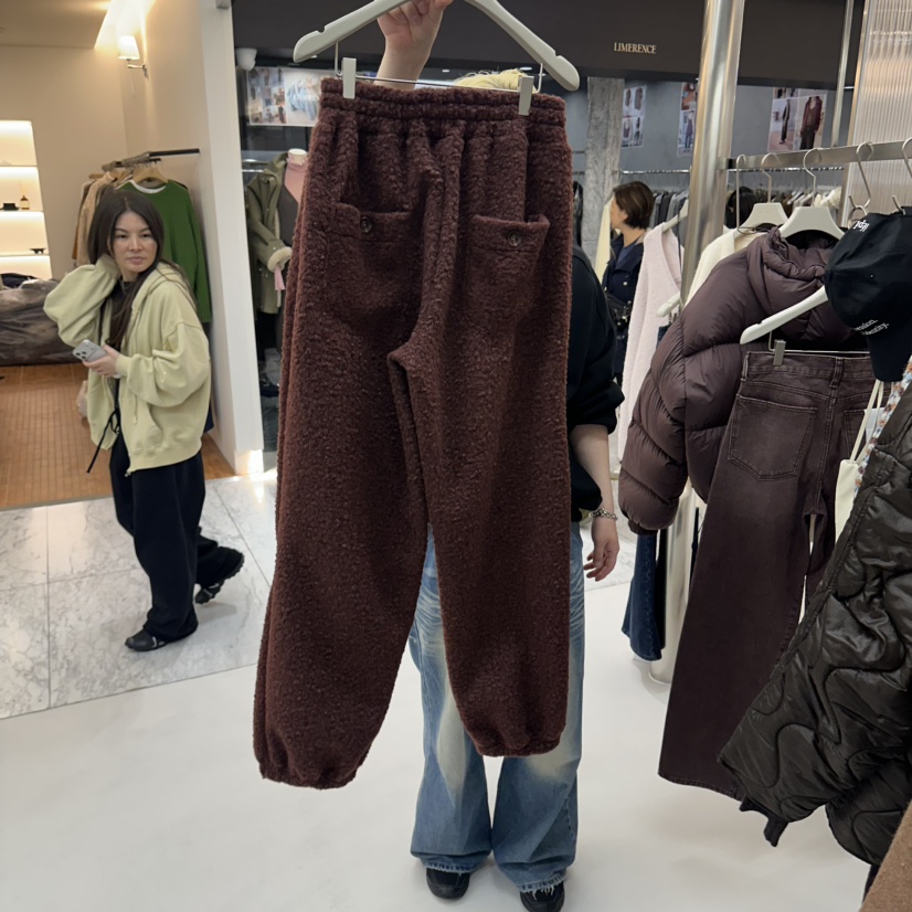 LEPI東大門直郵女裝新品時尚推薦休閑真品休閑褲毛圈運動LEPI休閑褲