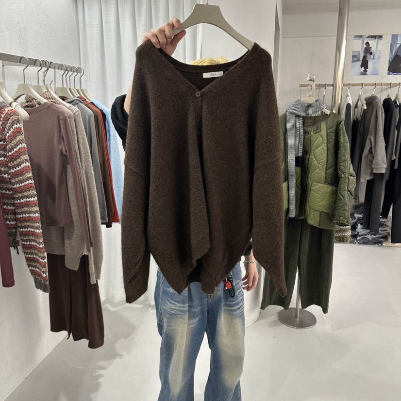 LEPI韓國代購女裝新品推薦真品人氣熱賣時尚休閑開衫兔子LEPI開衫圖色2