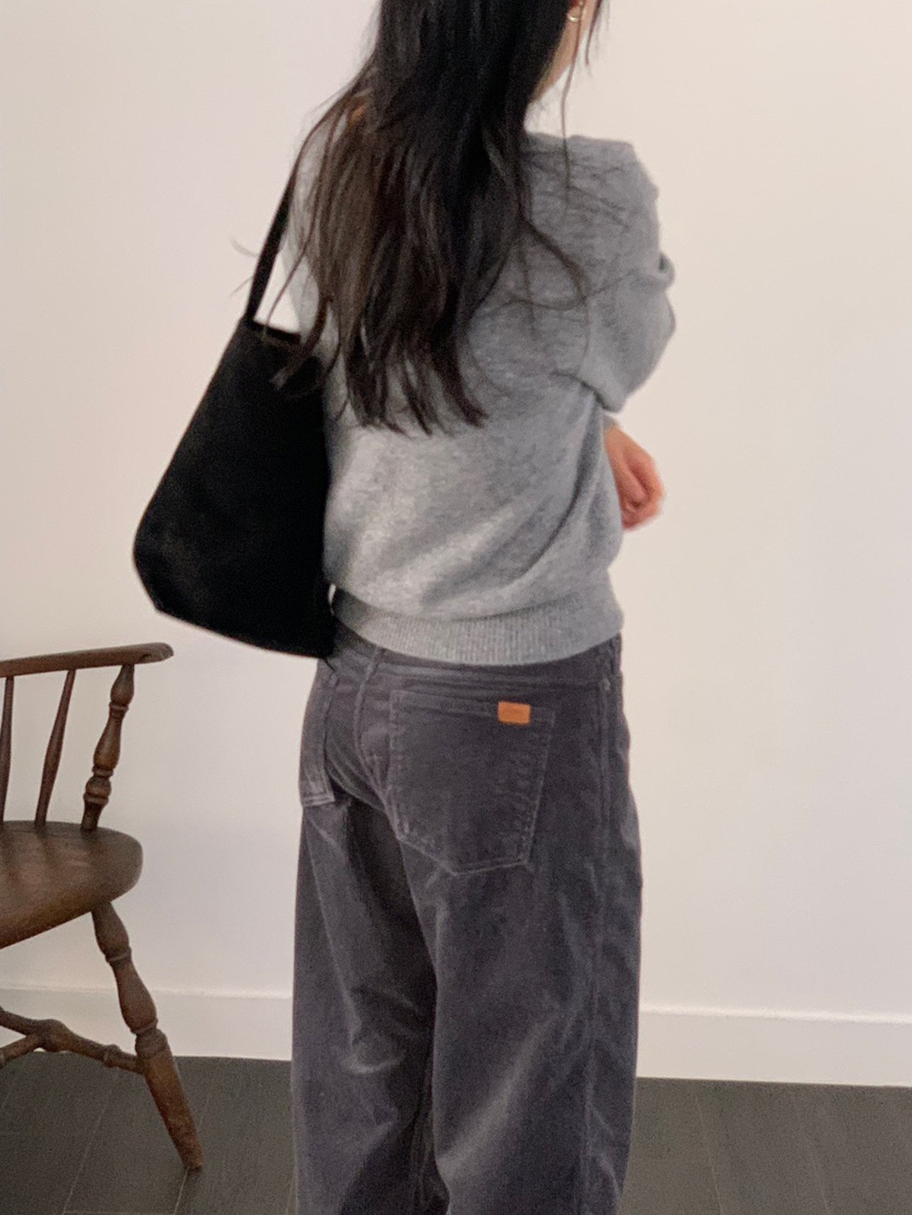 REGULARLY/PLACOR韓國直郵女士新品時尚休閑褲燈芯絨水洗REGULARLY/PLACOR休閑褲