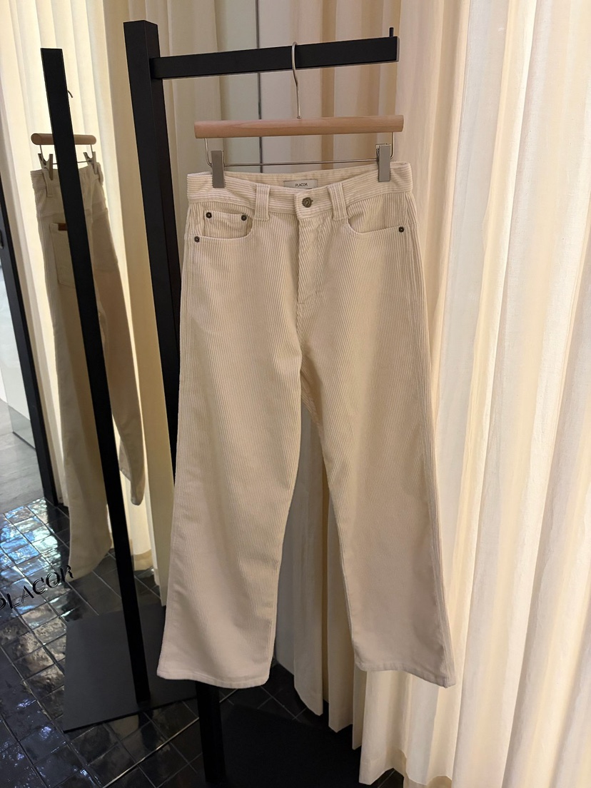 REGULARLY/PLACOR韓國直郵女士新品時尚休閑褲燈芯絨水洗REGULARLY/PLACOR休閑褲圖色1