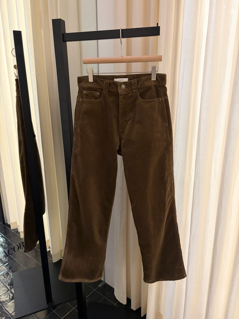 REGULARLY/PLACOR韓國直郵女士新品時尚休閑褲燈芯絨水洗REGULARLY/PLACOR休閑褲圖色2