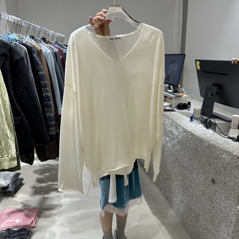NEROLI 36東大門實拍女士新款真品熱賣推薦時尚休閑長袖T恤NEROLI 36長袖T恤圖色1
