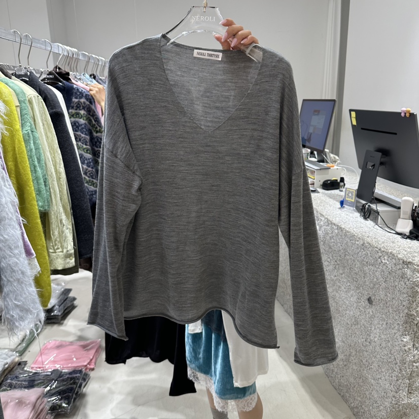 NEROLI 36東大門實拍女士新款真品熱賣推薦時尚休閑長袖T恤NEROLI 36長袖T恤圖色2