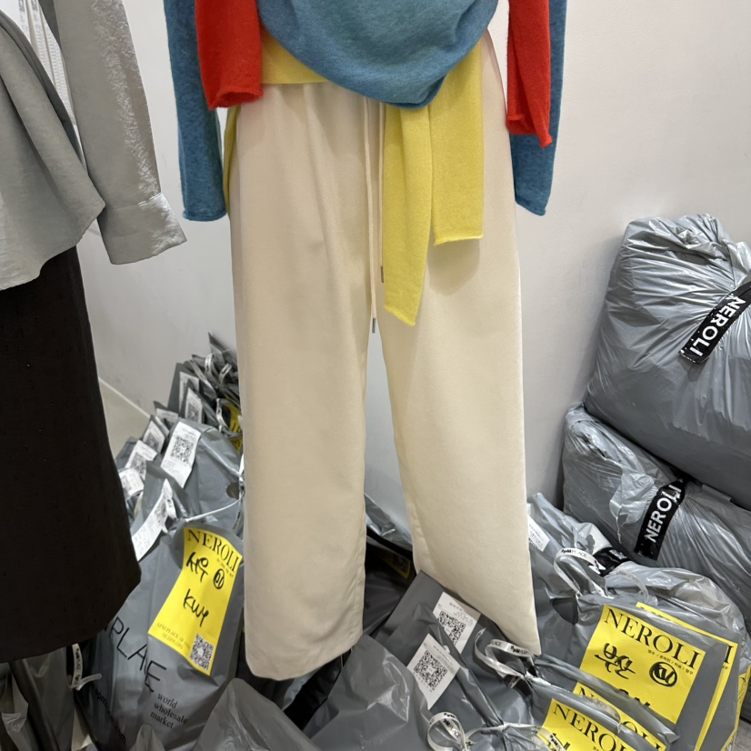 NEROLI 36韓國代購女裝新品時尚人氣休閑熱賣休閑褲天鵝絨NEROLI 36休閑褲圖色1