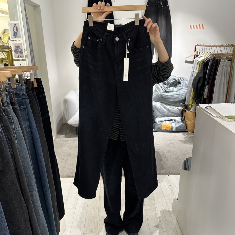 GRAYMELLOW韓國直郵女裝新品時尚推薦熱賣休閑人氣休閑褲GRAYMELLOW休閑褲圖色1深藍色