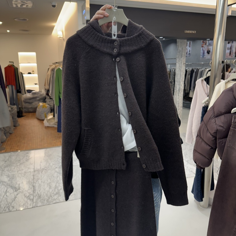 LEPI東大門代購女裝新品時尚真品人氣推薦熱賣毛衣羊毛帽LEPI毛衣圖色2