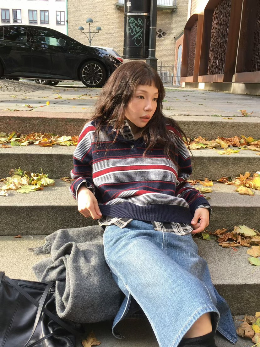 BREATHE韓國直郵女士新款真品推薦人氣休閑時尚熱賣針織衫BREATHE針織衫圖色3