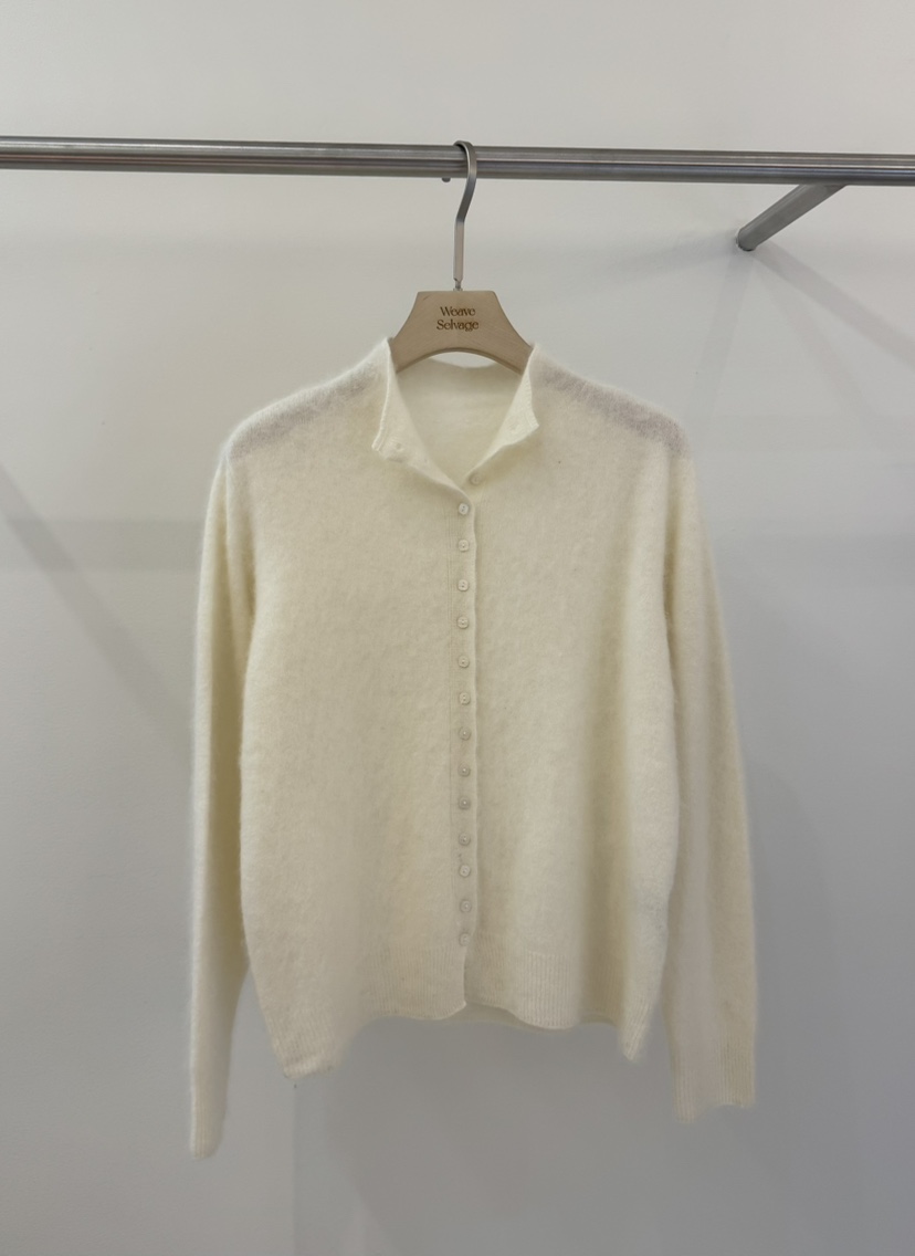 WEAUE SELVAGE韓國直郵女士新品熱賣針織衫不含內搭開衫Weave Selvage針織衫圖色1