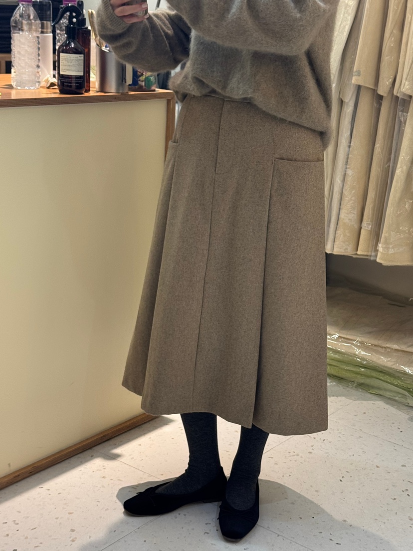 WEAUE SELVAGE韓國代購女士新品休閑人氣真品半身裙中短裙Weave Selvage半身裙/中短裙