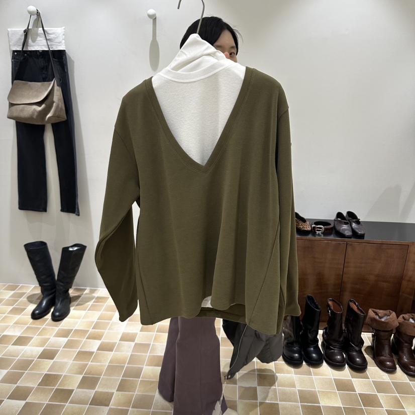 MYNAMEIS/AIME HOPE MAKE東大門實拍女士新款熱賣長袖T恤MYNAMEIS/AIME HOPE MAKE長袖T恤圖色2