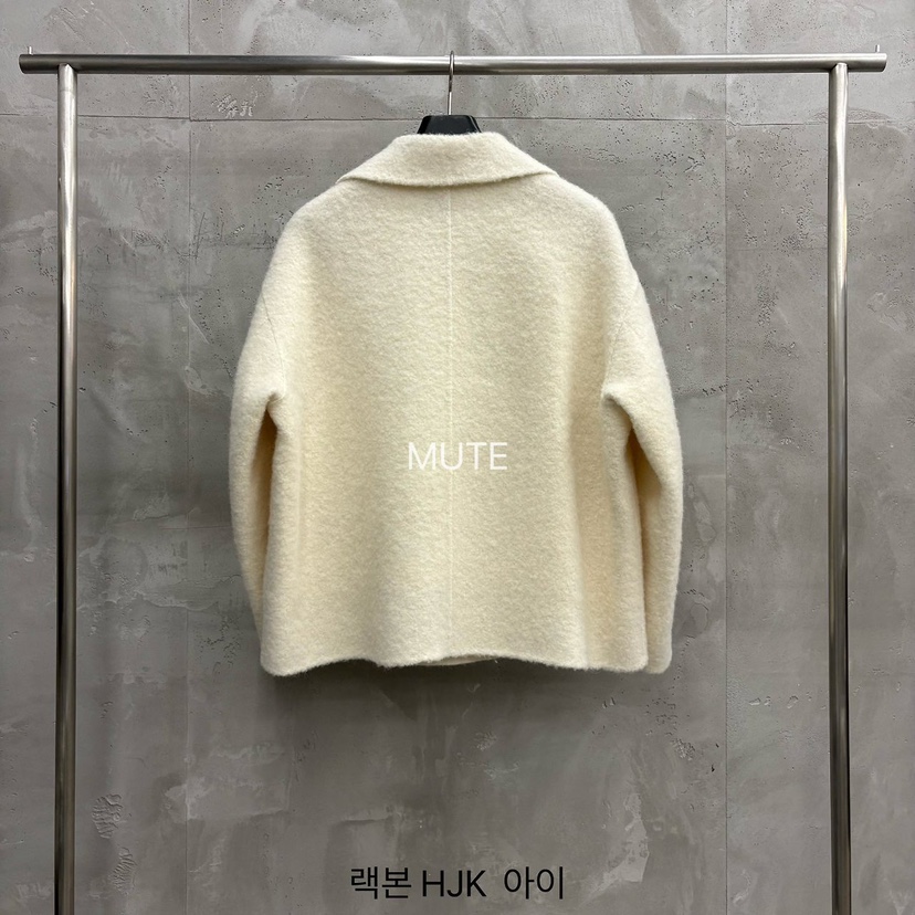 MUTE-P東大門直郵女裝新品熱賣真品時尚推薦休閑短款大衣MUTE短款大衣