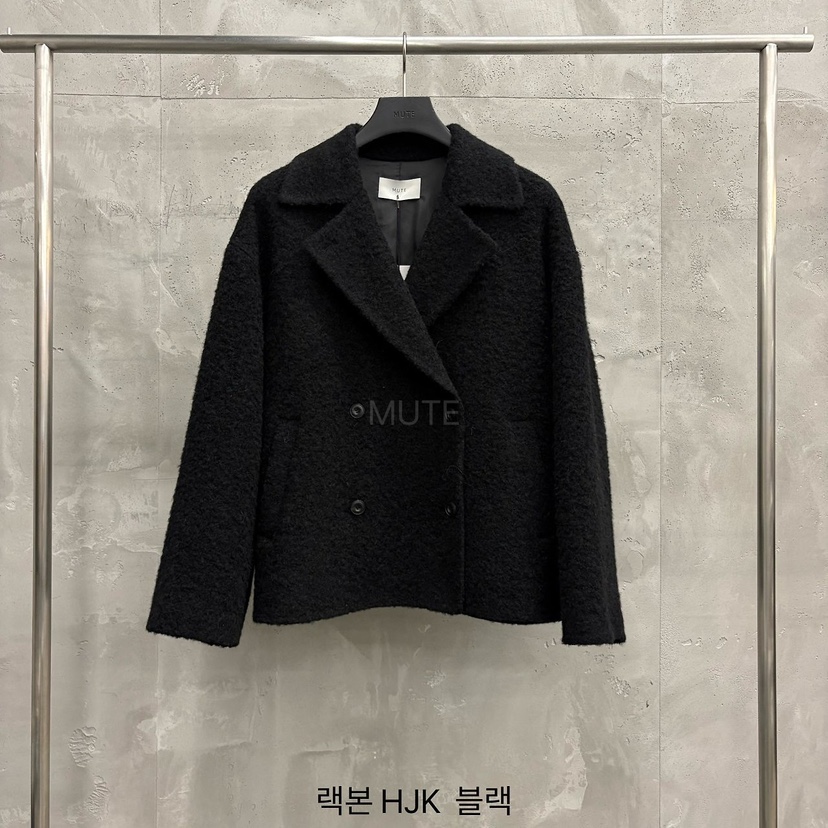 MUTE-P東大門直郵女裝新品熱賣真品時尚推薦休閑短款大衣MUTE短款大衣圖色3