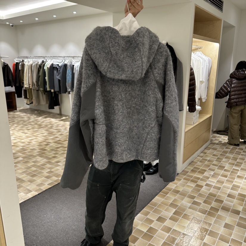 MYNAMEIS/AIME HOPE MAKE韓國代購女裝新品真品夾克羊駝毛MYNAMEIS/AIME HOPE MAKE夾克