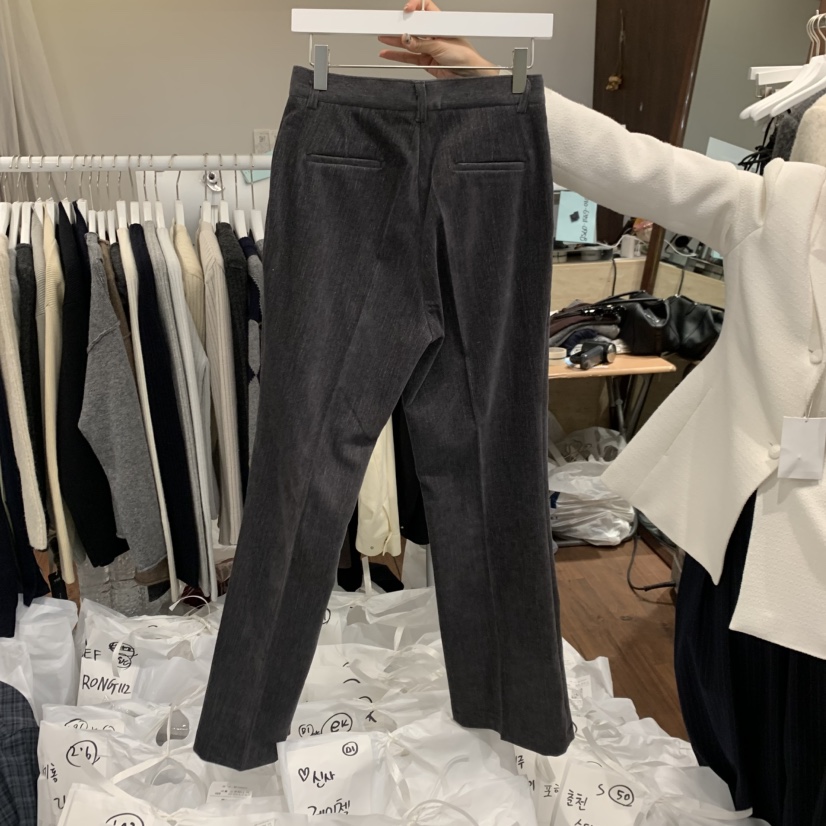 UNDERSTANDING韓國代購女裝新款休閑真品人氣熱賣休閑褲修身UNDERSTANDING休閑褲