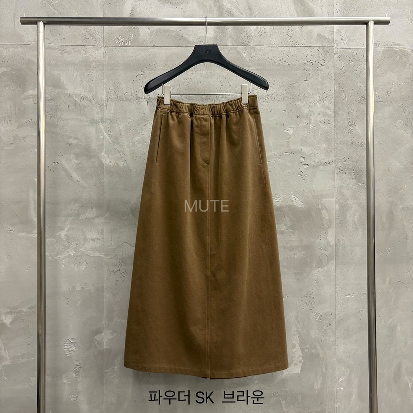 MUTE-P東大門直郵女士新品推薦真品人氣熱賣時尚休閑長裙MUTE長裙圖色3