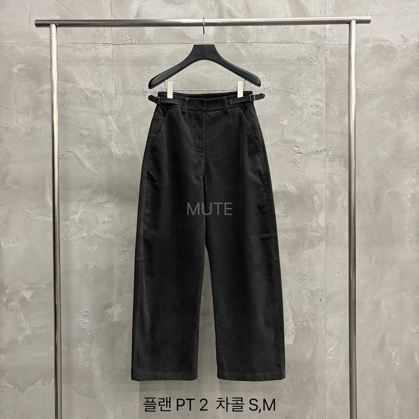 MUTE-P東大門代購女裝新品時尚真品熱賣推薦人氣休閑休閑褲MUTE休閑褲圖色5墨色
