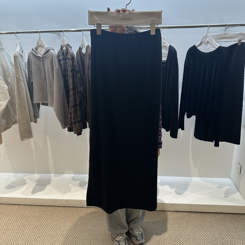 ARTISANAL東大門直郵女裝新品時尚熱賣人氣休閑推薦真品長裙ARTISANAL長裙圖色3黑色
