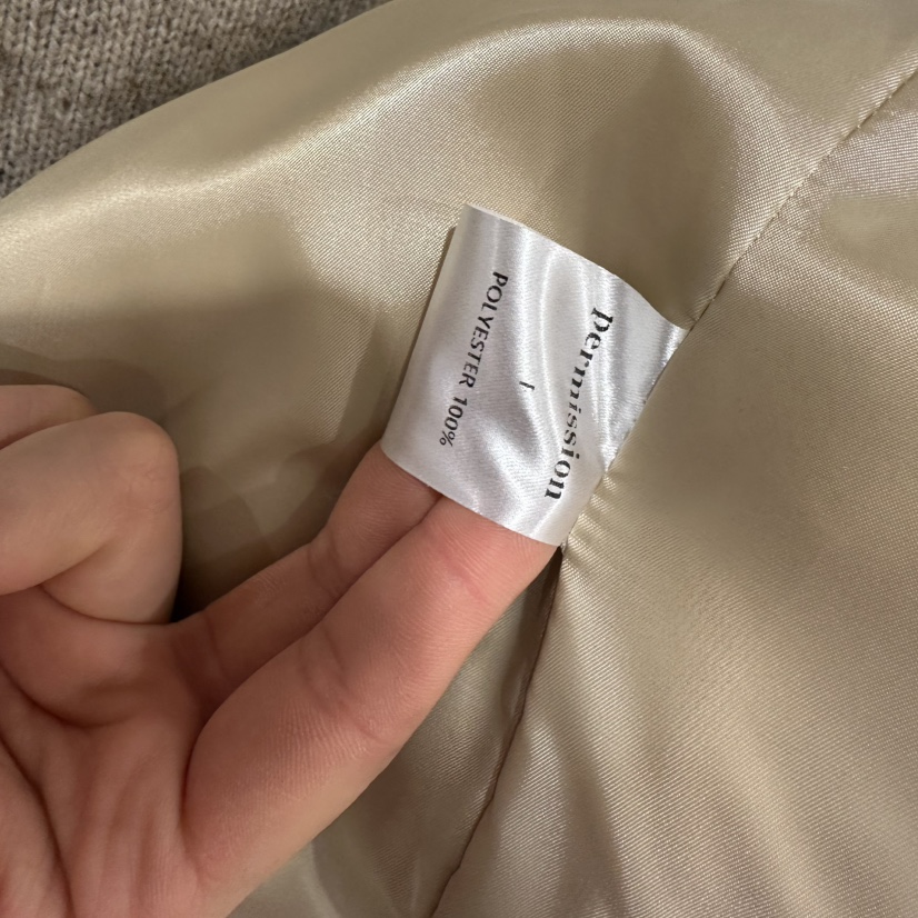 PERMISSION韓國代購女士新品熱賣休閑人氣時尚推薦短款大衣PERMISSION短款大衣