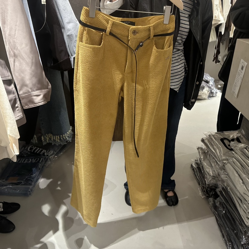 GENTLE B/LOVENTINA東大門實拍女裝新品熱賣休閑褲不含腰帶GENTLE B/LOVENTINA休閑褲圖色1