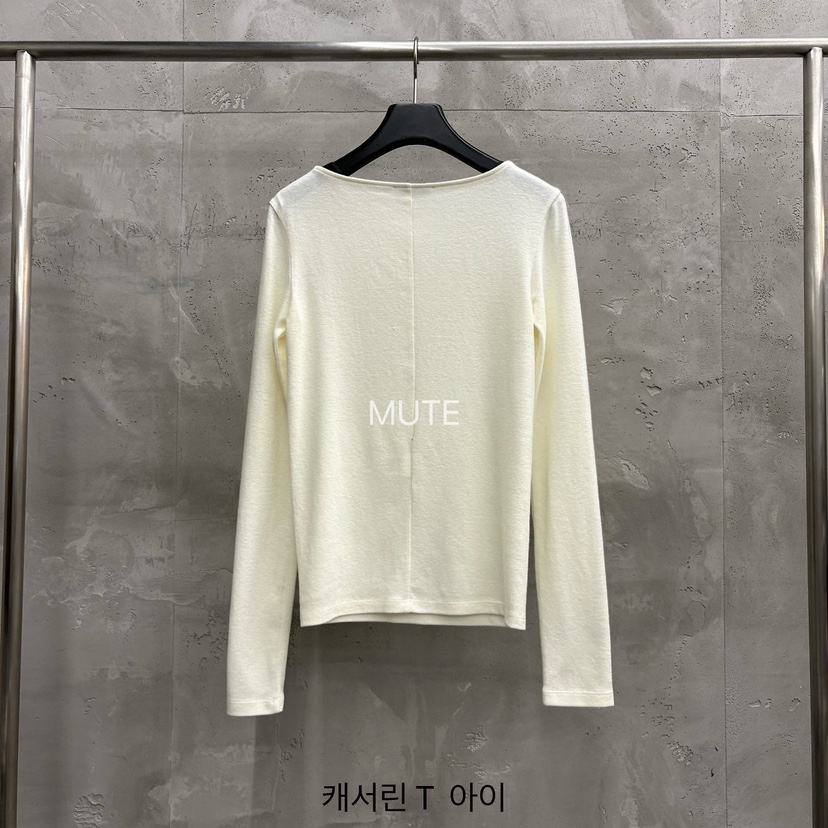 MUTE-P東大門直郵女士新款休閑推薦真品熱賣人氣長袖T恤MUTE長袖T恤