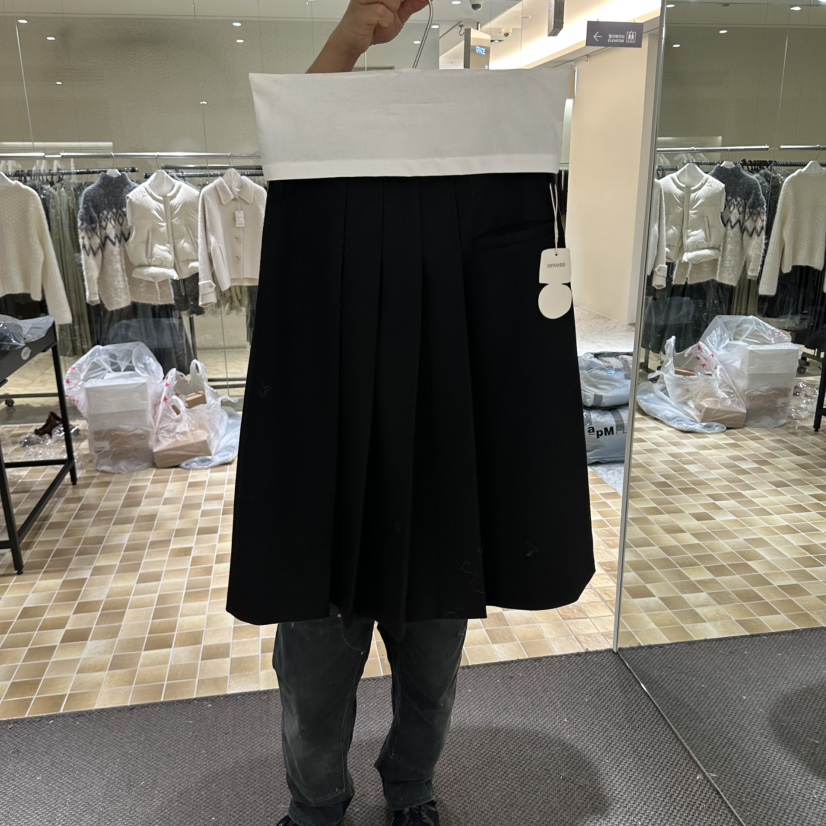 MYNAMEIS/AIME HOPE MAKE東大門直郵女裝新款熱賣半身裙中短裙百褶褶裙MYNAMEIS/AIME HOPE MAKE半身裙/中短裙圖色2