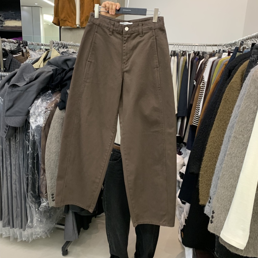 THE SECOND GROW韓國直郵女裝新品休閑休閑褲不含腰帶棉質THE SECOND GROW休閑褲圖色2
