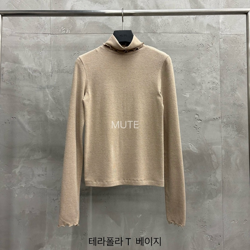 MUTE-P東大門代購女士新款人氣熱賣推薦時尚休閑長袖T恤MUTE長袖T恤圖色2