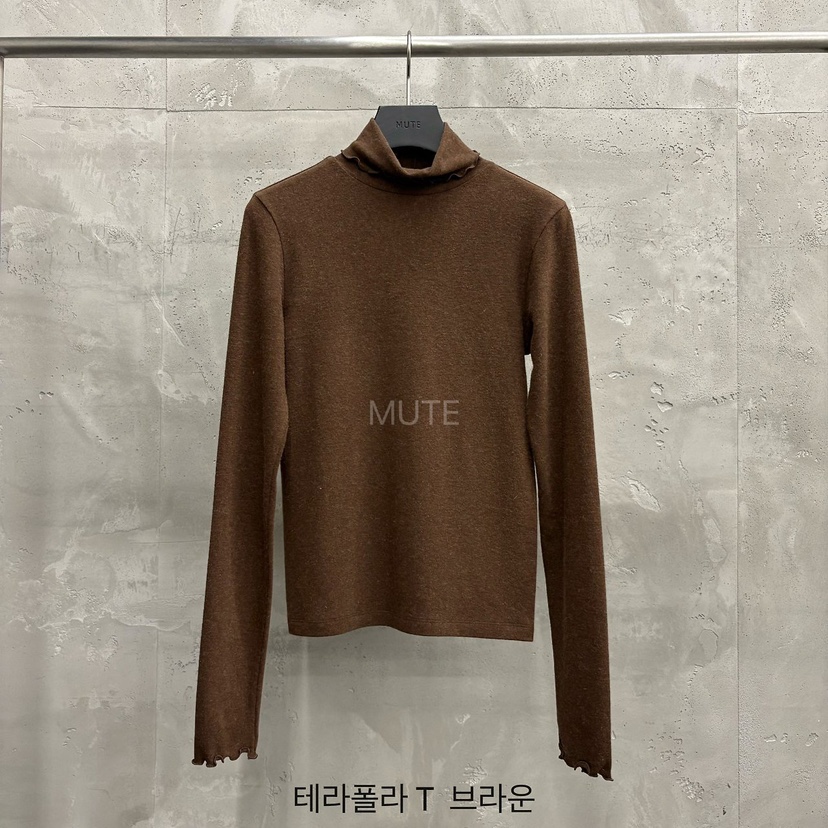 MUTE-P東大門代購女士新款人氣熱賣推薦時尚休閑長袖T恤MUTE長袖T恤圖色3