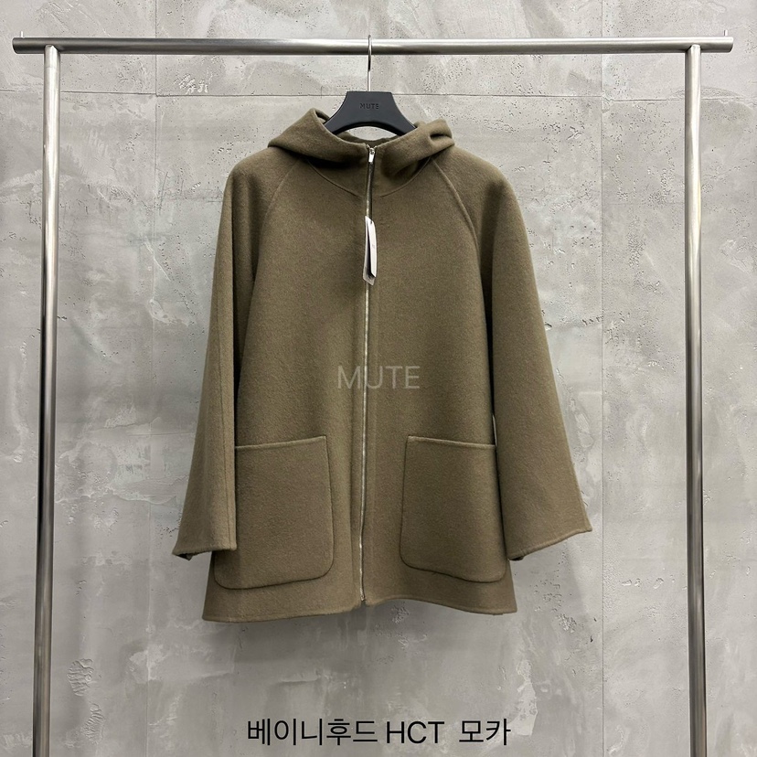 MUTE-P東大門實拍女士新款推薦休閑時尚真品熱賣短款大衣MUTE短款大衣圖色2