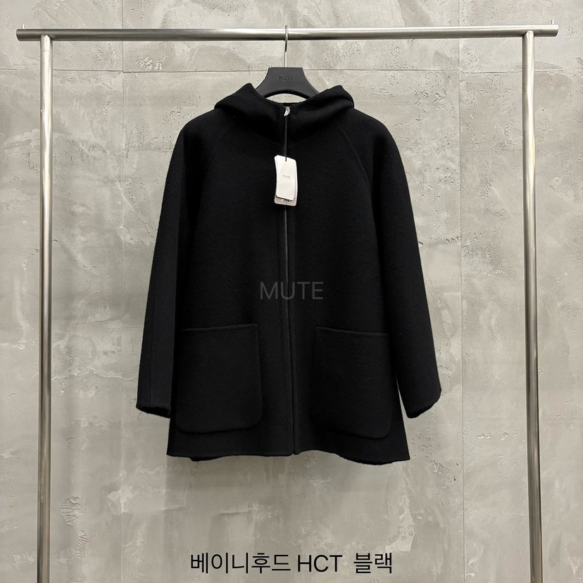 MUTE-P東大門實拍女士新款推薦休閑時尚真品熱賣短款大衣MUTE短款大衣圖色3