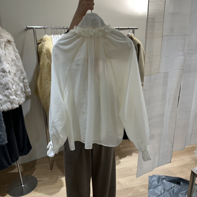 PERMISSION東大門代購女裝新品真品熱賣推薦時尚襯衫蕾絲衫PERMISSION襯衫/蕾絲衫
