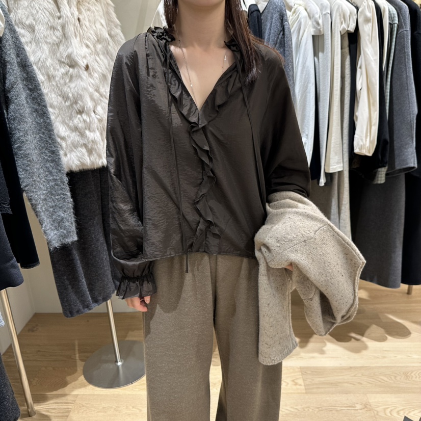 PERMISSION東大門代購女裝新品真品熱賣推薦時尚襯衫蕾絲衫PERMISSION襯衫/蕾絲衫圖色2