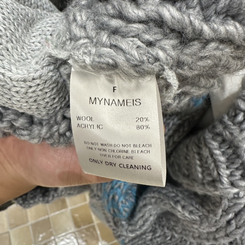 MYNAMEIS/AIME HOPE MAKE東大門實拍女裝新品休閑毛衣MYNAMEIS/AIME HOPE MAKE毛衣