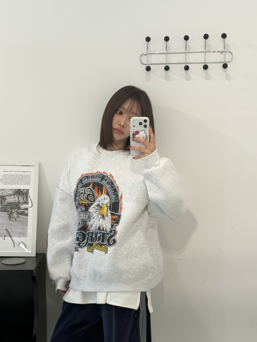 ODD FOCOUS韓國代購女士新品休閑真品時尚推薦熱賣衛衣抓絨ODD FOCOUS衛衣